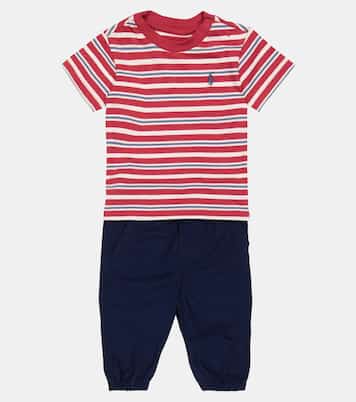 Baby Set aus T-Shirt und Hose | Polo Ralph Lauren Kids