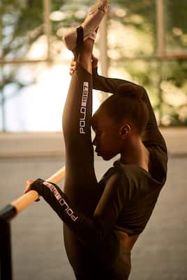 Leggings con fuseau y logo | Polo Ralph Lauren Kids