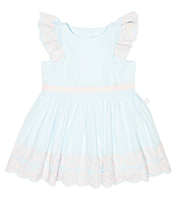 Baby - Abito in cotone con ricamo | Stella McCartney Kids