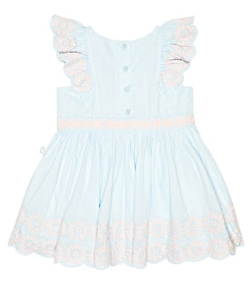 Baby - Abito in cotone con ricamo | Stella McCartney Kids