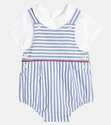 Baby - Tuta corta Marina e camicia Jazmin | La Coqueta