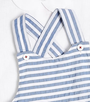 Baby - Tuta corta Marina e camicia Jazmin | La Coqueta