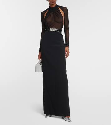 Body aus Mesh | David Koma