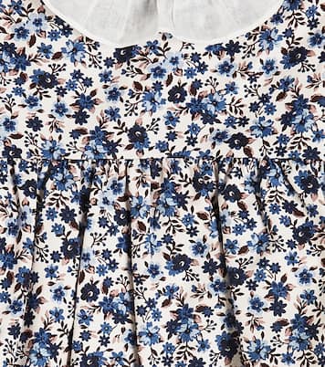 Bébé – Robe en coton à fleurs | Il Gufo