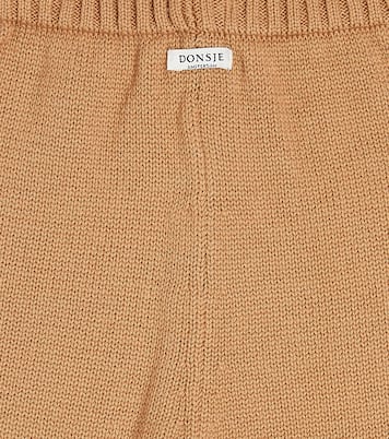 Icta knitted cotton sweatpants | Donsje