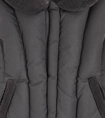 Regu paneled puffer vest | Donsje