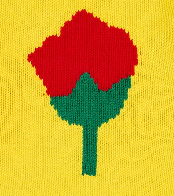 Bull intarsia wool sweater | The Animals Observatory