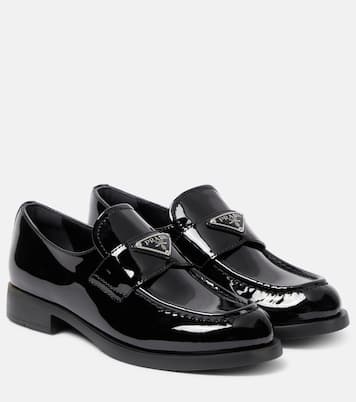 Loafers aus Lackleder | Prada