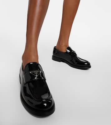 Loafers aus Lackleder | Prada