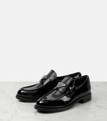 Loafers aus Lackleder | Prada