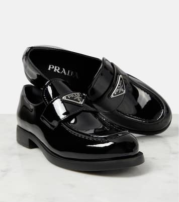 Loafers aus Lackleder | Prada