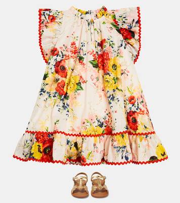 Alight floral cotton dress | Zimmermann Kids