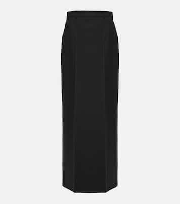 Maxirock aus einem Wollgemisch | Valentino