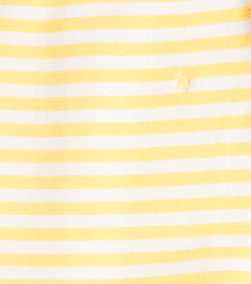 Striped cotton-blend dress | Polo Ralph Lauren Kids
