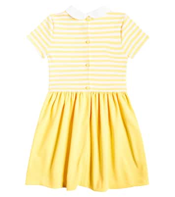 Striped cotton-blend dress | Polo Ralph Lauren Kids