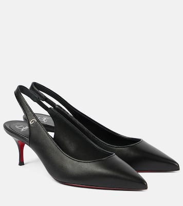 Sporty Kate 55 leather slingback pumps | Christian Louboutin
