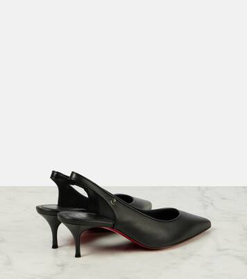 Sporty Kate 55 leather slingback pumps | Christian Louboutin