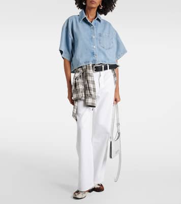 Cropped-Jeanshemd Rona Box | Agolde