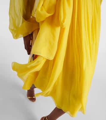 Robe midi en soie | Dolce&Gabbana