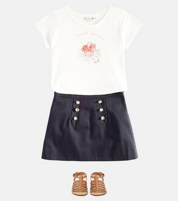 Alcala printed cotton jersey T-shirt | Bonpoint