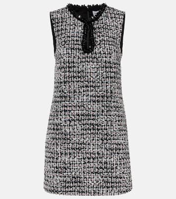 Miniabito in bouclé con applicazioni | Self-Portrait