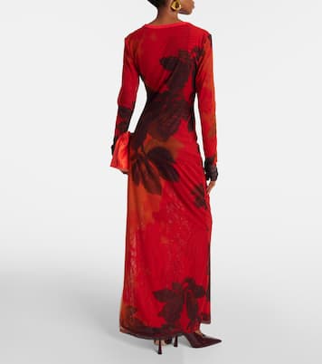 Robe midi Libertine imprimée | SIR