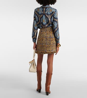 Tweed miniskirt | Etro