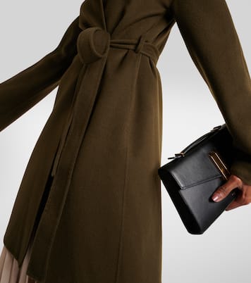 Manteau Light Double Face Cranwood en laine et soie | Joseph