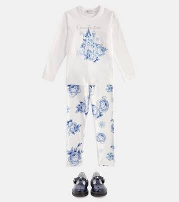 St. Castle cotton-blend T-shirt | Monnalisa