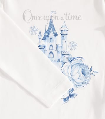 St. Castle cotton-blend T-shirt | Monnalisa