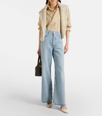 High-Rise Wide-Leg Jeans Dame Jean | Agolde