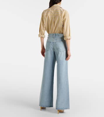 High-Rise Wide-Leg Jeans Dame Jean | Agolde