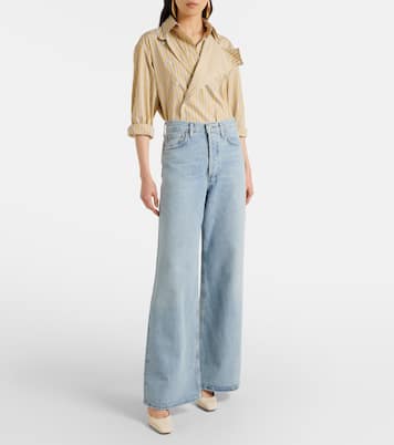 High-Rise Wide-Leg Jeans Dame Jean | Agolde