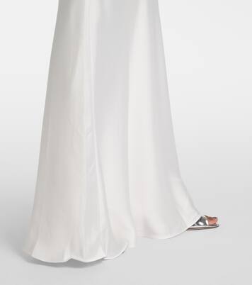 Robe longue en satin | The New Arrivals Ilkyaz Ozel