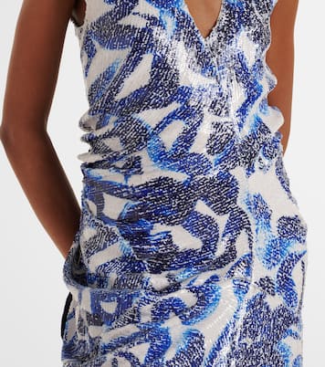 Midikleid mit Pailletten | Dries Van Noten