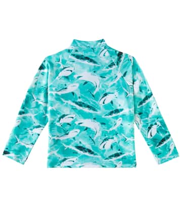 Bedruckter Rashguard Ginko | Vilebrequin Kids