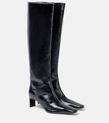 Ona 55 leather knee-high boots | Khaite