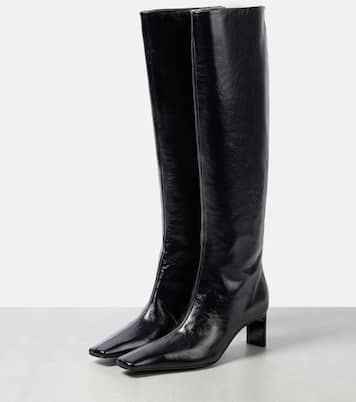 Ona 55 leather knee-high boots | Khaite