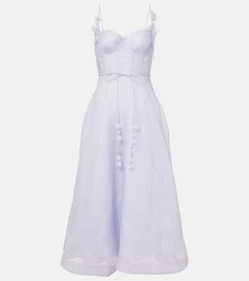 Natura linen and silk corset dress | Zimmermann