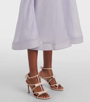 Natura linen and silk corset dress | Zimmermann