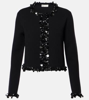 Cardigan Kendra mit Pailletten | Tory Burch