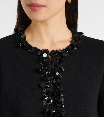 Cardigan Kendra mit Pailletten | Tory Burch