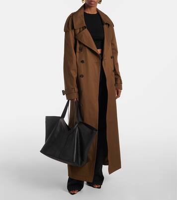 Y 레더 토트 백 | Saint Laurent