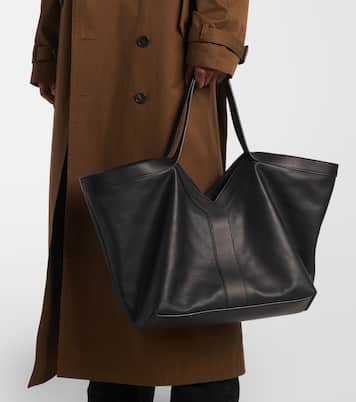 Y 레더 토트 백 | Saint Laurent