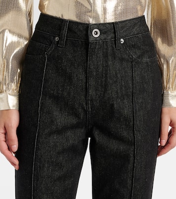 High-Rise Flared Jeans | Self-Portrait