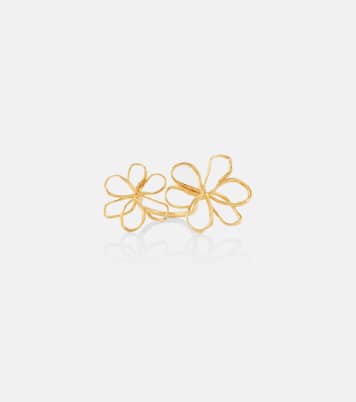 Threaded Flower ring | Oscar de la Renta