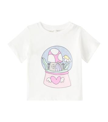 Baby printed cotton jersey T-shirt | Stella McCartney Kids
