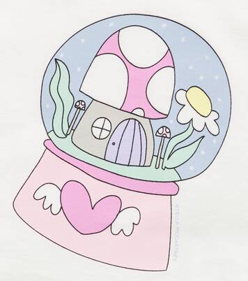 Baby printed cotton jersey T-shirt | Stella McCartney Kids