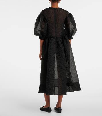 Robe midi à manches bouffantes | Simone Rocha