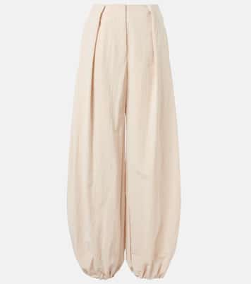 Weite Mid-Rise-Hose Calisson | Jacquemus